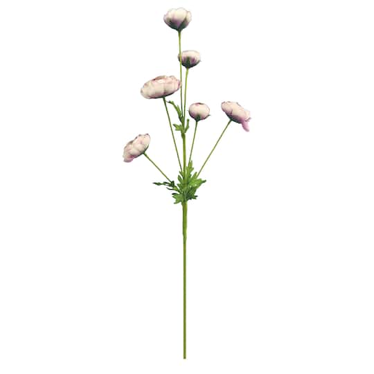 32" Ranunculus Stem with Leaves by Ashland®